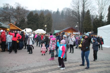 Uczestnicy nauki tańca